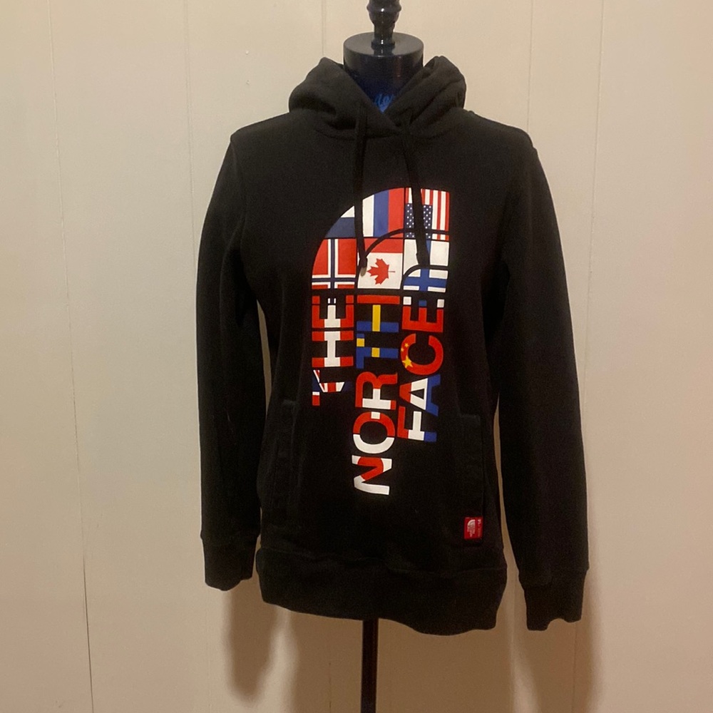 North face hoodie, like new, size medium